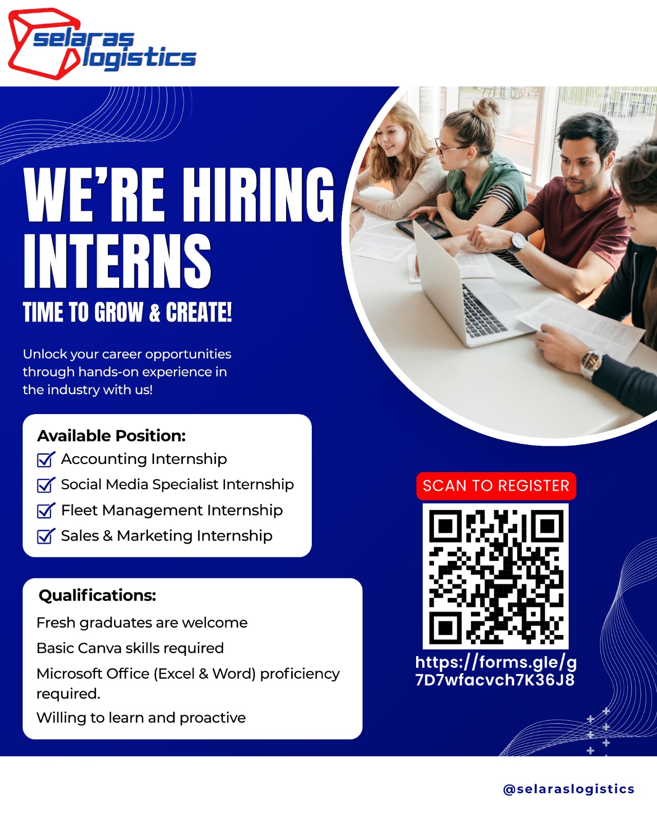 We’re Hiring Interns!